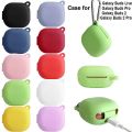 Samsung Galaxy Buds Silicone Case Cover | Compatible with Buds Live, Buds Pro, Buds 2, Buds 2 Pro & Buds FE | Shockproof Protective Case with Keychain. 