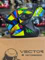 HELMET JIEKAI JK-902 OR VECTOR VT 254 FOR MOTOR BIKE HEAVY BIKE - FLIPUP - DOT CERTIFIED - DUAL VISOR. 