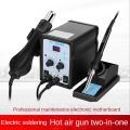 8586A Digital hot air gun soldering desoldering station soldering iron Heatgun. 