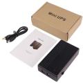 Mini UPS for wifi router WGP 12v ~2v~1v power bank Backup Supply for WiFi, Router, Modem, Security Camera Batter Backup 5Hours. 