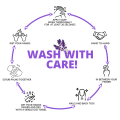 (Pack of 6) WBM Foaming Hand Wash | Lavender & Almond Hand Soap Liquid. 