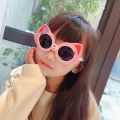 New Sunglasses For Children Girls Fashion Cartoon Baby Shading Sun Glasses Kids Cat Eye Little Cat Shape Glasses UV400 Eyewear. 