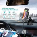 Choetech 15W Fast Wireless Car Charger – Black. 