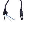 Laptop Charger Cable - 3 Pin DC Jack Connector with 7.4x5.0mm Plug - 1.2M DC Power Adapter Cable Cord - Compatible with Dell Laptops - Sleek Black Design. 