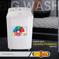Super Asia Big wash(SA-290) Washing Machine - 15kg - White. 