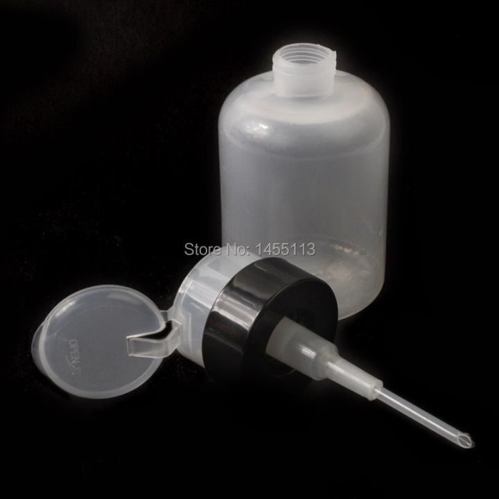 1%20%E3%80%90Happytree%E3%80%91%20Portable%20200Ml%20Nail%20Art%20Pump%20Dispenser%20Polish%20Remover%20Cleaner%20Empty%20Bottle%20Makeup%20Plastic%20Free%20Shipping%20-%20Image%202
