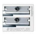 STAEDTLER METAL DOUBLE HOLE SHARPNER. 