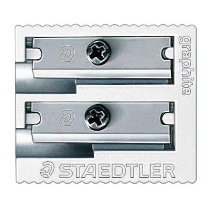 STAEDTLER METAL DOUBLE HOLE SHARPNER