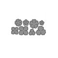 Flower Metal Cutting Dies DIY Scrapbook. 