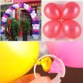 6 pcs Flower Balloons Decoration Accessories Plum Clip Surprise Birthday wedding party Plastic Clip Globos balloon Decoration Accessories. 