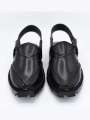 original quetta   norozi chappal black with double tire sole black norozi black chappal. 