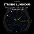 POEDAGAR Mens Quartz Watches Waterproof Luminous Large Dial Men Wristwatches Sports Stainless Steel Watch P615. 