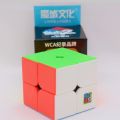 Moyu Meilong Rubiks Cube 2x2 Magic Speed Cube stickerless  MFJS MEILONG 2x2x2 Cubing Classroom Meilong 2x2 Speed Cube. 
