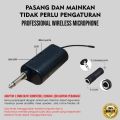 Dual Channel UHF Wireless Microphone System with 2 Handheld Wireless Microphones Lt-508 Wireless Microphones 1 Receiver 2Mic Wireless ,Dual Handheld Mic For InAndOn Karaoke ,KTV,DJ. 