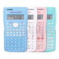 CAS.IO KK-82MS-D Full Color Multi-Function Calculator Exam Special Scientific Calculator Function Calculator 4 Colors Available 240 Functions Large Screen Dual Line Display 10+2 Digit Display Comes with Slide On Case. 