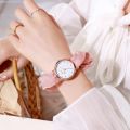 RINDMART Scrunchies Watch For Girls Ladies Cloth Wristwatch Fashion Women. 