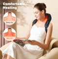 Imported Cordless Deep Tissue 4D Expert Kneading Massage, Neck and Shoulder Massage Pillow for Neck, Traps, Back and Leg Pain Relief. 