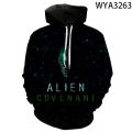 Alien Movie Hoodies Men Women Children Streetwear Sweatshirts 3D Print Fashion Casual Autumn Long Slevee Cool Pullover Clothing. 