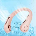 ORIGINAL Neck Fan Portable Bladeless Neck Fan Rechargeable 360° USB Cooling Fan Super Strong hanging neck fan Portable Personal Fan Super Quiet Fan Dual Cooling Fan Summer Fan for Outdoor Sports Home Office Travel. 