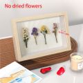 3d Multipurpose Deep Frame for Dried Flowers Wooden Photo Frame 3cm Depth Nordic Shadow Box Picture Specimens Holder Wall Decor. 