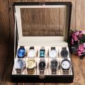 10 Grids Watch Box PU Leather Watch Display Storage Box for Smart Watches Quartz Watches Display Case Best Gift DreamEmporium. 