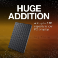 Seagate Expansion Portable External Hard Drive - USB 3.0 HDD for PC Laptop - 500GB - 750GB - 1TB - 2TB - Portable Hard Disk - Expandable Storage. 