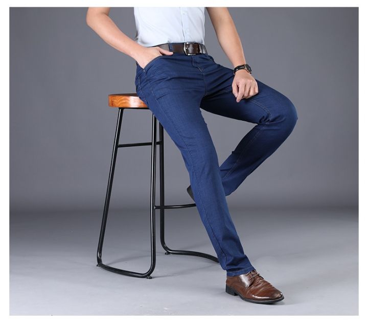 Brand%20New%202021%20Summer%20Men%20Jeans%20Pants%20Smart%20Casual%20Breathable%20Mid%20Slim%20Fit%20Stretchable%20Jeans%20-%20Image%205