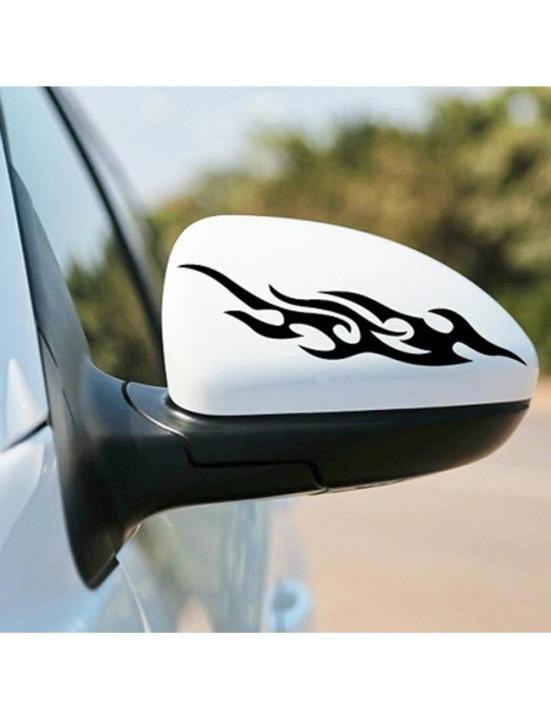 Side Glass Car Sticker - Fire