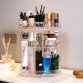 Cosmetics Makeup Organizer 3D Rotating 360. 