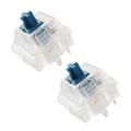 5 Pins Blue Axis Zealios Zilent V2 Switches For Mechanical Keyboard Tactile Axis 62G 65G 67G 78G Durable 2Pcs. 