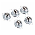 Caon Steel Swivel Ball Caster Wheel Car Robot Universal Round Wheel for Machinery Trolleys Furniture Harde. 
