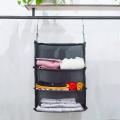 Travel Luggage Suitcase Organize Portable Hanging 3 Shelves To Go,  Clothing Towel Storage Rack. 