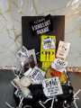 5 Senses Gift Basket for men , boys , gift box  birthday, valentine , engagement or anniversary for him. 