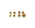 Ball Nose Pin in Pure Gold | Stud Nose Pin-Gold-Simple and Elegant Designs. 