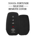 Toyota fortuner key remote silicone cover. 