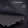 Oppo A54 4G Soft Silicon Matte Black Back Cover Case Airbag Antishock With Camera Protection Bump. 