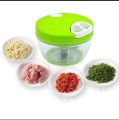 Mini Speedy Chopper Manual Hand Pull Vegetable & Meat Mini Turbo Cutter. 