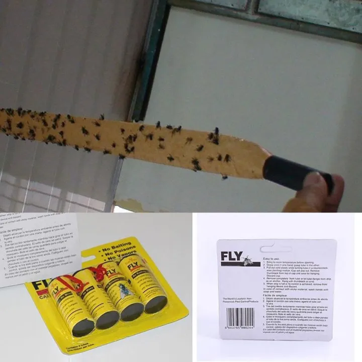 4%20Rolls%20Sticky%20Fly%20Paper%20Eliminate%20Flies%20Insect%20Bug%20Glue%20Paper%20Catcher%20Trap%20-%20Image%206