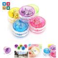 Demo Flashing LED Glow Light Up YOYO Party Colorful Yo-Yo Toys For Kids Boy Toys Gift.