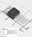 1pcs XL4016E1 XL4016 TO220-5 40V 8A chip step down regulator buck IC DC-DC New. 