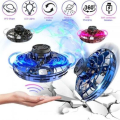 Flying Spinner Mini Drone, Mini Flying Ball Toys with 360° Rotating Small UFO Toys LED Light Flying Orb Safe for Kids Adult Indoor Outdoor. 