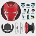 Popsocket Phone Grip With Free Mount Adapter - Iron Man Tony Stark Endgame - PopSocket Black - SKINLEE-608-3-2. 