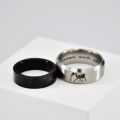 Couple Rings For Both Silver/Black / Best friend rings/Ring for Friendship. 