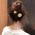 8 Piece Starfish Sea Shell Princess Hair Clips Beach Hair Accessories Mermaid Costume Accessories for Women Girls Kids. 