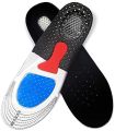 Unisex Solid Silicone Gel Insoles Foot Care for Plantar Fasciitis Heel Spur Sport Shoe Pad Insoles Arch Orthopedic Insole Breathable Foam Shoe Pads, Free to Cut Invisible Increased Heel Lifting. 