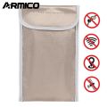 ARMICO Cell Phone Signal GPS Blocking Anti-Spying/Tracking Faraday Bag for 6.5-Inch and Below Mobile Phones Faraday Phone Case. 