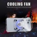 Mini Mobile Phone Cooler USB Cooling Pad Cooler Fan Gamepad Game Gaming Shooter Mute Radiator Controller Heat. 
