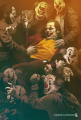 The Joker Joaquin Phoenix, Heath Ledger, Jarred Leto Aesthetic Movie Posters Vinyl Paper Quotes Vintage Posters Home Room Art Painting Wall Poster. 