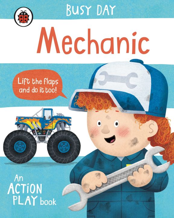 Liberty Books | Busy Day: Mechanic: An Action Play Book by Dan Green (100% Original)