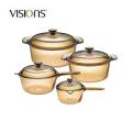VISIONS® 8-pieces Glass Cookware Set. 